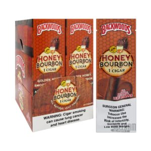 Backwoods Honey Bourbon Cigars - Pack Of 40